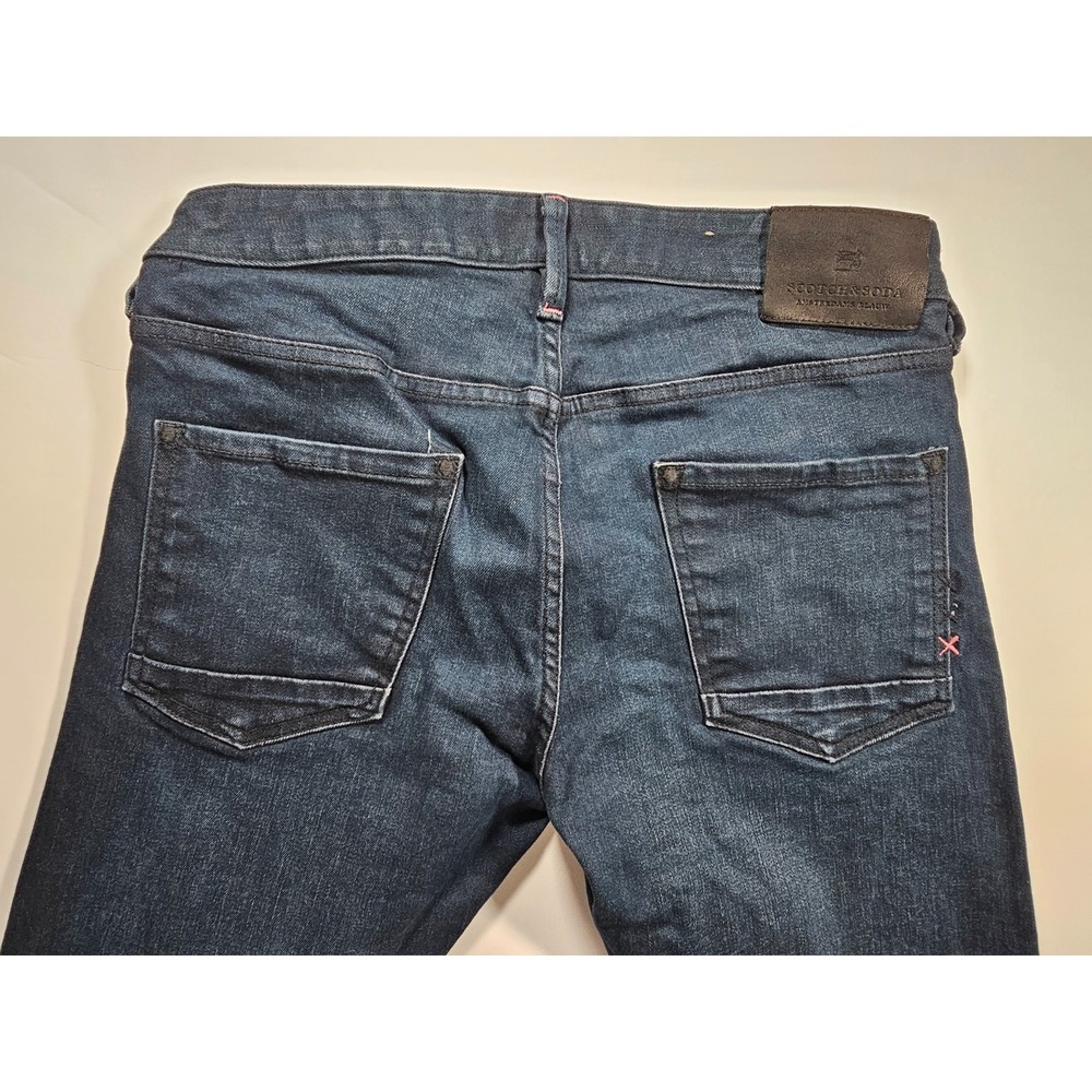 Scotch And Soda Men's Jeans 31x32 Ralston Blauw Preppy - Picture 5 of 15